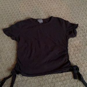 Black Olivia Rae crop top